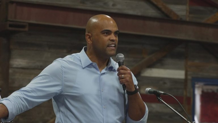 Who is Congressman Colin Allred and what is his platform?