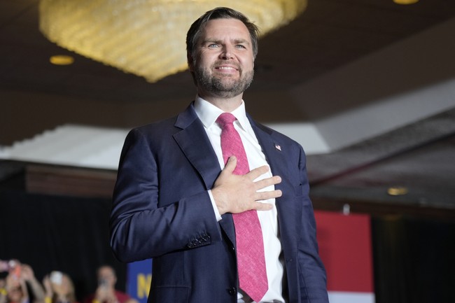 WATCH: JD Vance Makes ‘Toxic Masculinity’ Great Again After Hearing Woman Scream at North Carolina Rally