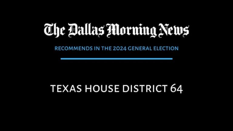 No recommendation in the race for Texas House District 64