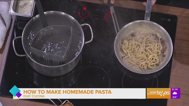 How to make homemade pasta with Due’ Cucina