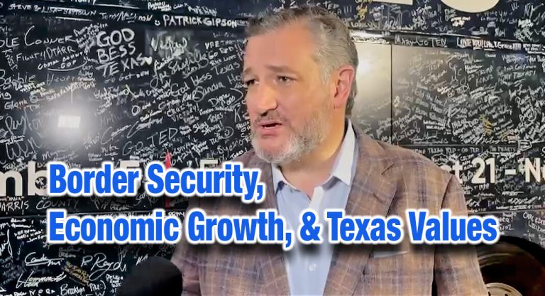 Senator Ted Cruz Champions Border Security, Economic Growth, and Texas Values in South Texas Speech