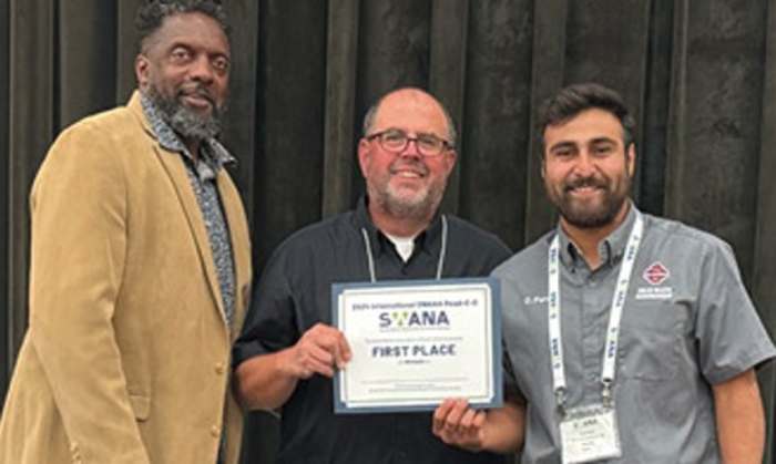 Local sanitation workers win big at national event