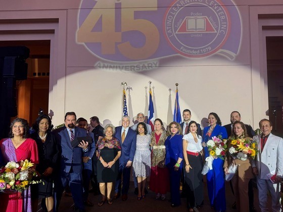 First Lady Abbott Receives Barbara Bush Legacy Award At Latino Learning Center In Houston