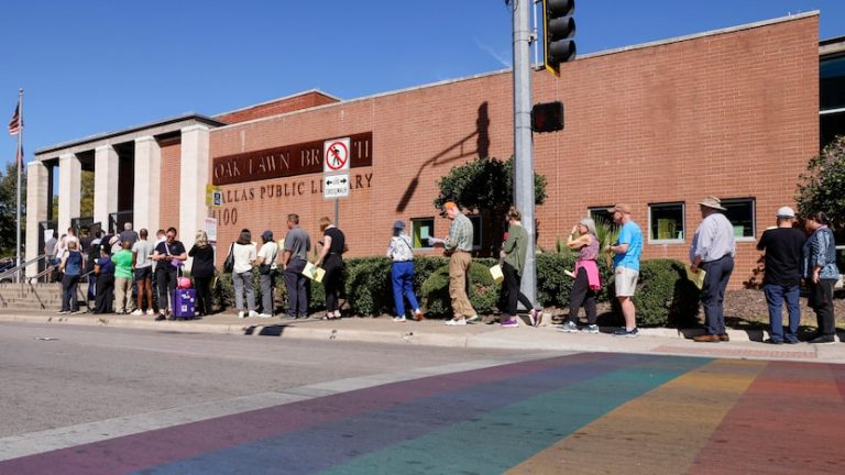 Early voters in Texas cast ballots as immigration, abortion, economy loom large