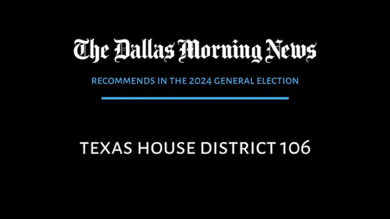 No recommendation in race for Texas House District 106