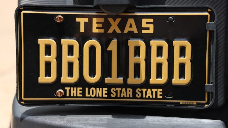 After 15 years, Texas drivers can order embossed license plates again