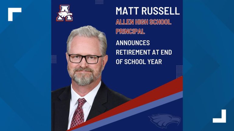 Allen High School Principal Matt Russell announces he’ll retire at conclusion of 2024-2025 school year