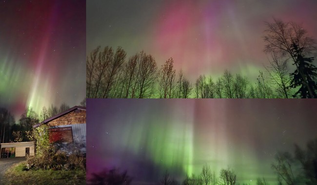 Aurora Borealis, Shining Down on Dallas