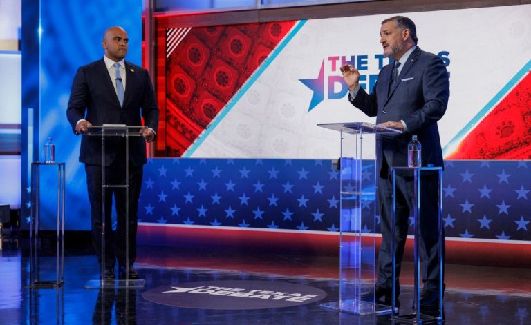 Ted Cruz, Colin Allred Face Off in Texas Senate Race Debate