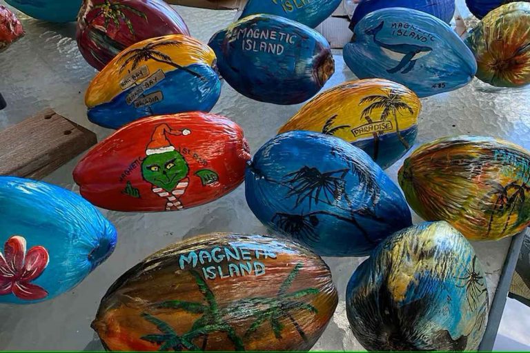 Local Artist’s Painted Coconuts Have Become a Sensation–and Are Now Found All Over the World