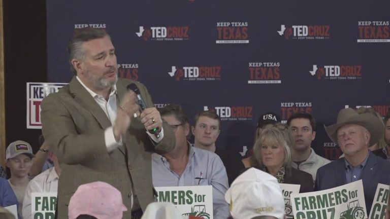 ‘Freedom is worth defending’ | Texas Senator Ted Cruz rallies in Central Texas