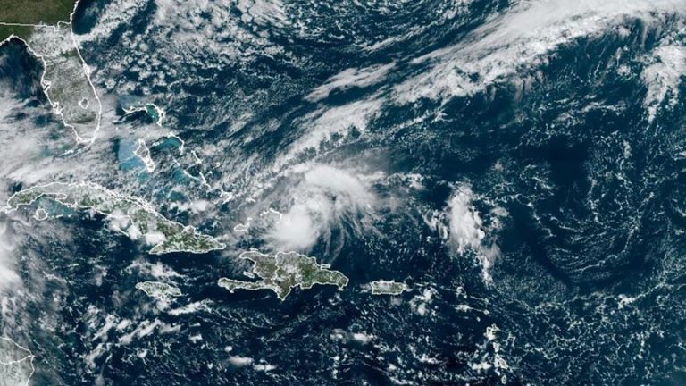 Hurricane Oscar forms off the coast of the Bahamas