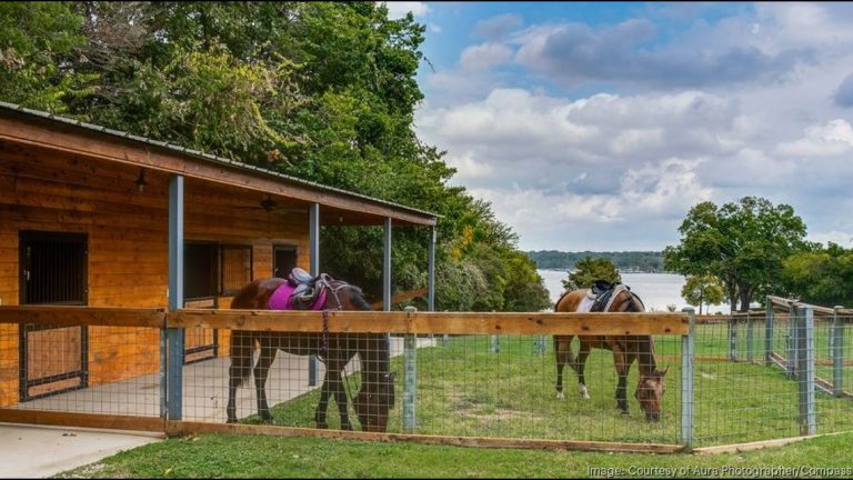 White Rock Lake mansion with high-end features, including a horse stable, sees significant price cut