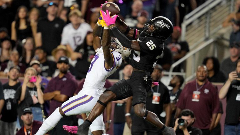 Texas A&M’s second-half surge too much for LSU to overcome as Aggies win 38-23