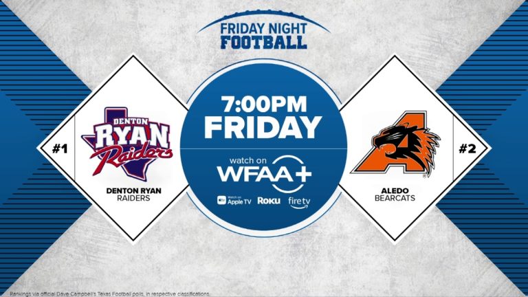 Friday Night Football | Week 6: #1 Denton Ryan vs. #2 Aledo