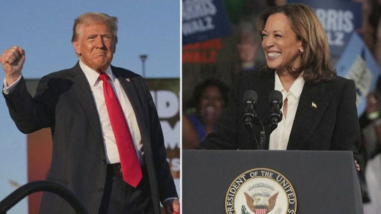 Kamala Harris, Donald Trump vying for Election Day voters