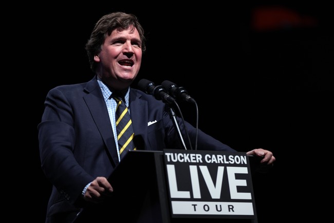 Tucker Carlson Brutally Mocks NY Times Reporter Who Asked About ‘Proud Boys’ Ties