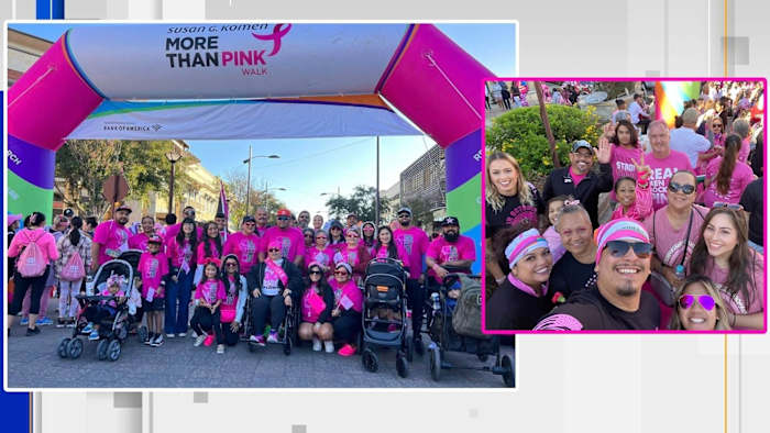 Thousands prepare for Saturday’s breast cancer walk in San Antonio