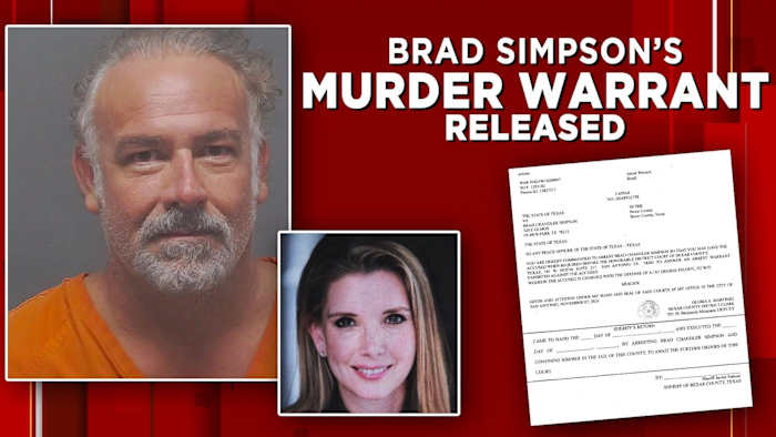 AFFIDAVIT: Brad Simpson had trash bags, bulky item wrapped in tarp after wife Suzanne Simpson’s disappearance