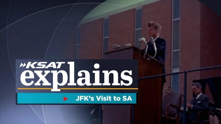 KSAT Explains: JFK’s visit to SA the day before his assassination