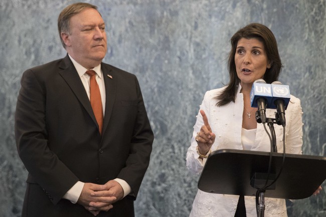 Trump Tells Nikki Haley and Mike Pompeo There Is No Room at the Inn for Them