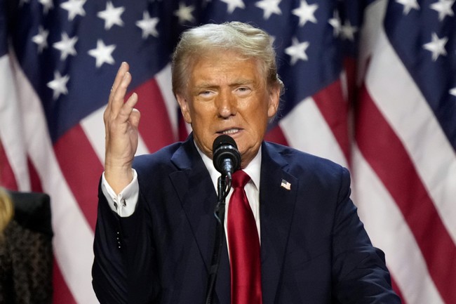 Trump Speaks With Humility to Supporters at HQ After Victory on Election Night