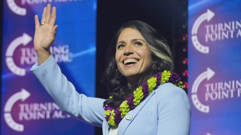 Donald Trump names Tusli Gabbard as Director of National Intelligence