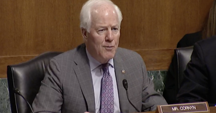 Texas Republican, gun rights groups oppose Cornyn as Senate majority leader