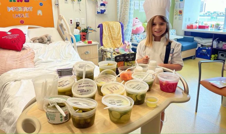 8-Year-old Heart Transplant Patient Craved Pickles so Hospital Chef Taught Her How to Make Them