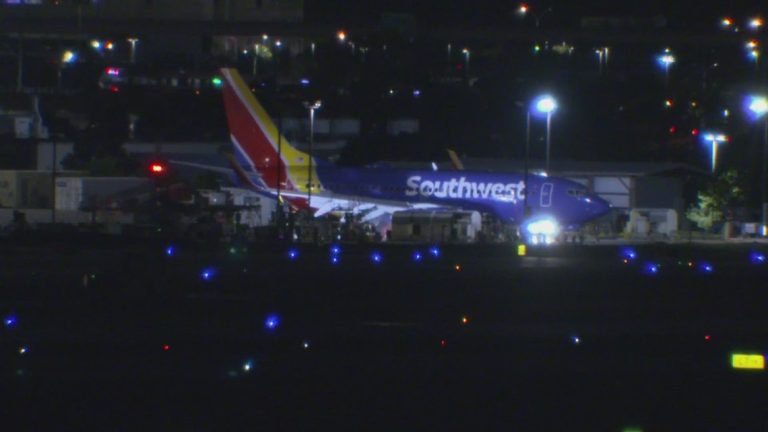 Bullet hit cockpit of Southwest flight struck by gunfire