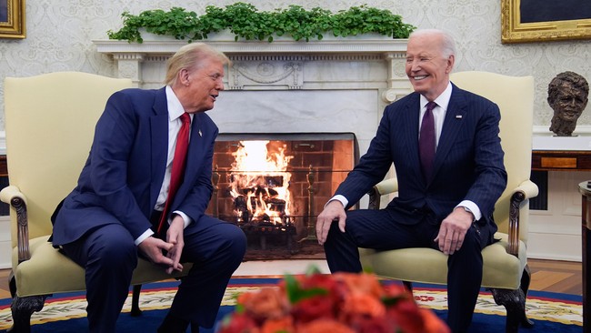 HOT TAKES: That Trump-Biden Exchange in White House Sets the Internet Abuzz