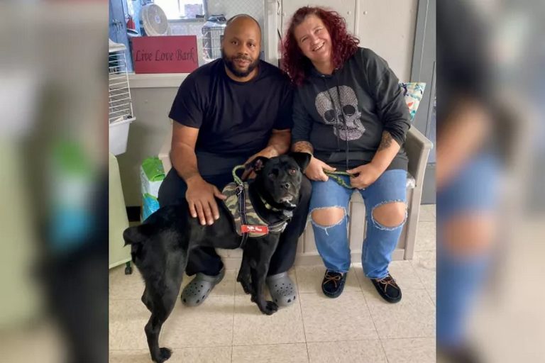 Couple Take Chance on ‘Mouthy’ Dog Overlooked in Shelter—Have Zero Regrets