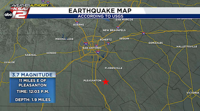 3.7-magnitude earthquake reported near Pleasanton on Thursday