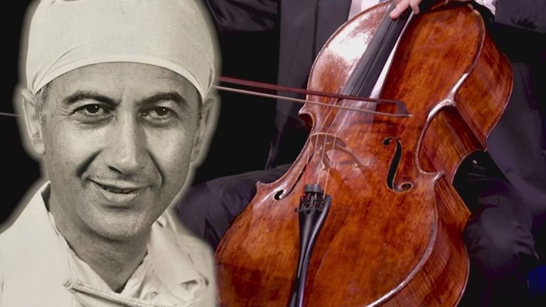 ‘Moved to tears’: Musician performs on cherished cello that belonged to his late grandfather who survived the Holocaust