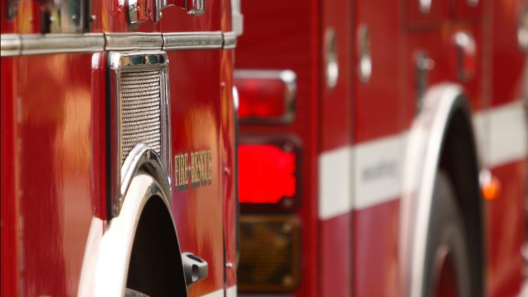 Abandoned North Texas school building catches fire