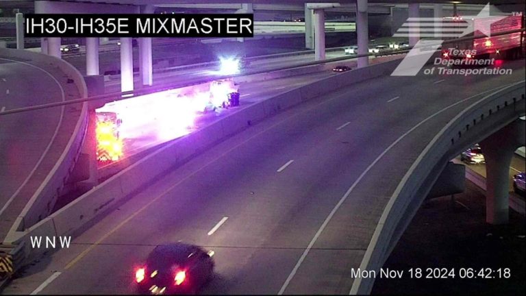 Pedestrian killed in Dallas crash on I-30 near I-35E, shutting down highway lanes