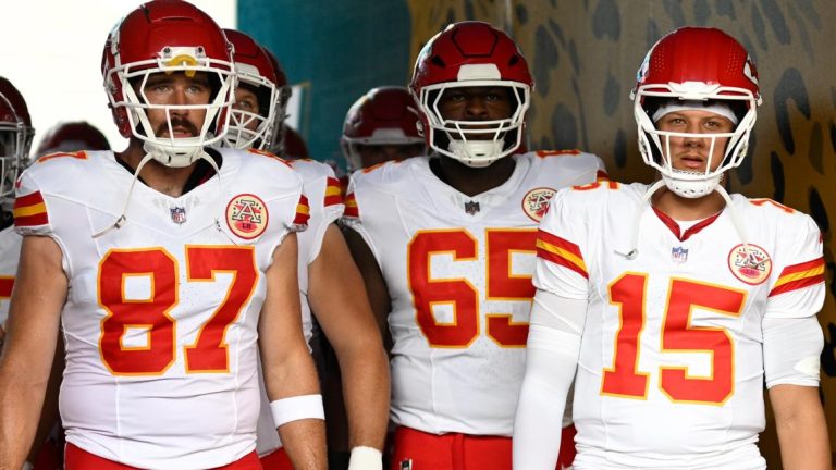 Homes of Chiefs’ quarterback Mahomes and tight end Kelce were broken into last month