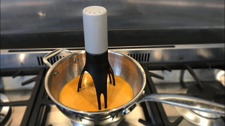 Say goodbye to scorched sauces with this hands-free stirring gadget that does the work for you