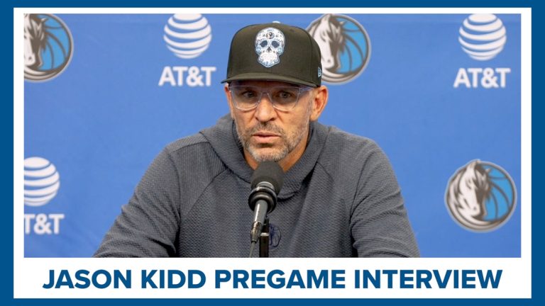 Mavericks vs. Bulls | Mavs head coach Jason Kidd pregame interview 11.06.24