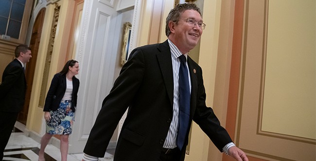 Thomas Massie’s Jaw-Dropping Remark to Reporters on Gaetz Nomination Is Going to Drive Dems Crazy