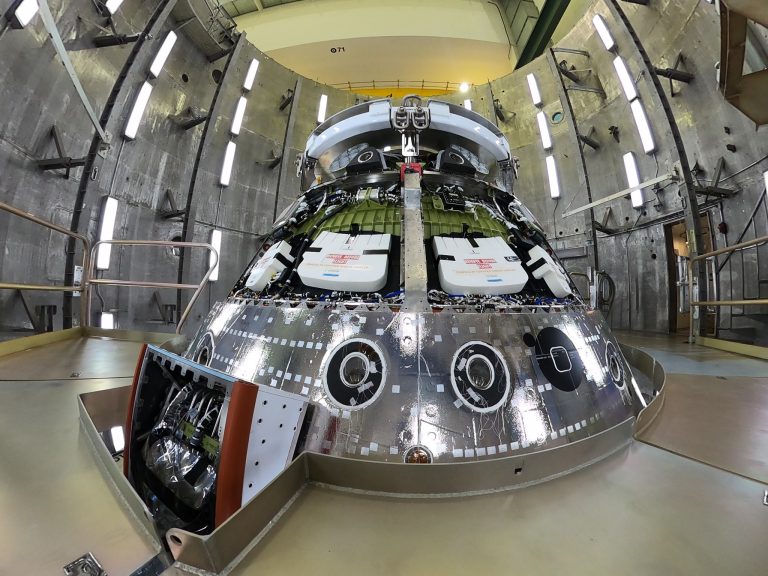 Artemis II Orion Spacecraft Undergoes Testing