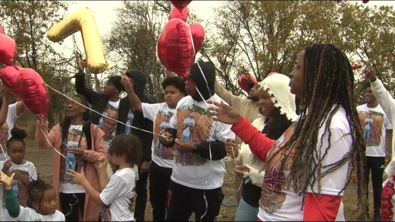 Family, friends hold balloon release in remembrance of 21-year-old San Antonio man killed one year ago