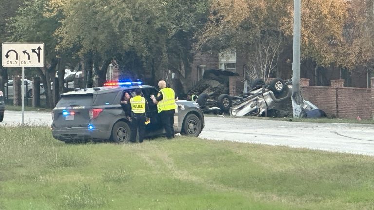 4 hospitalized after road-rage incident led to rollover crash on South Side, SAPD says