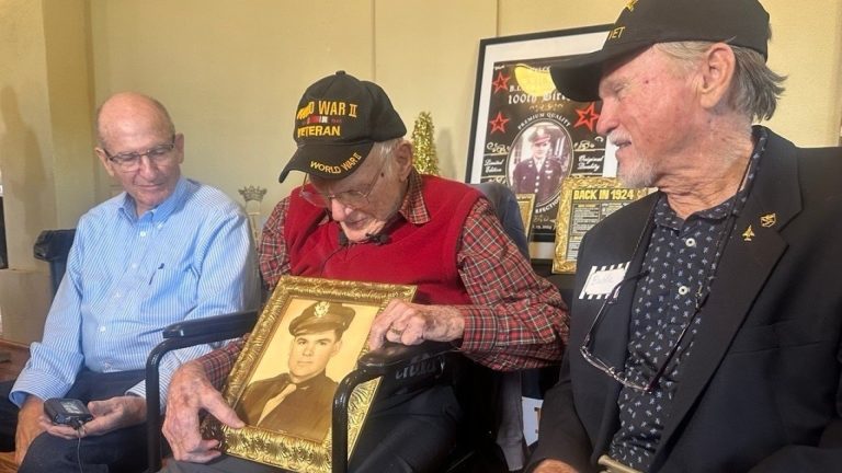 World War II veteran from San Antonio celebrates 100th birthday