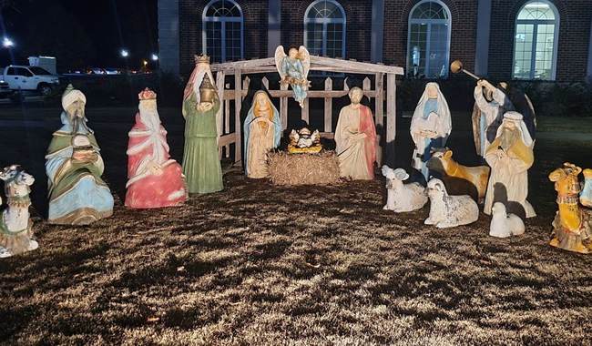 First Ever Nativity in US History Displayed at the Capitol