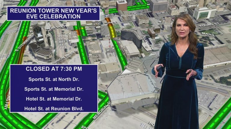 New Year’s Eve in North Texas: Road closures you need to know