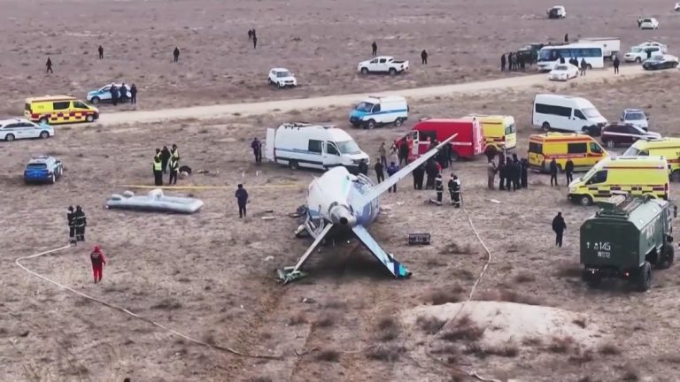 Kazakhstan plane crash survivor describes chaotic Azerbaijan Airlines flight