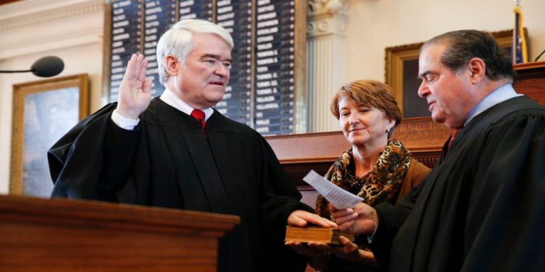 Retiring Justice Nathan Hecht reshaped the Texas Supreme Court into conservative bench