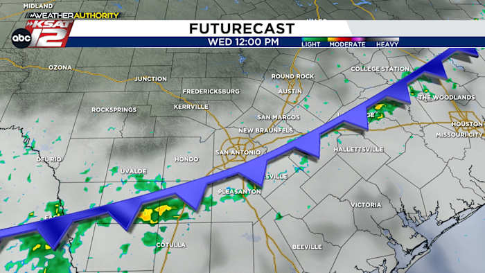 Ready for a return to seasonal temperatures? We’ll have to wait until Wednesday