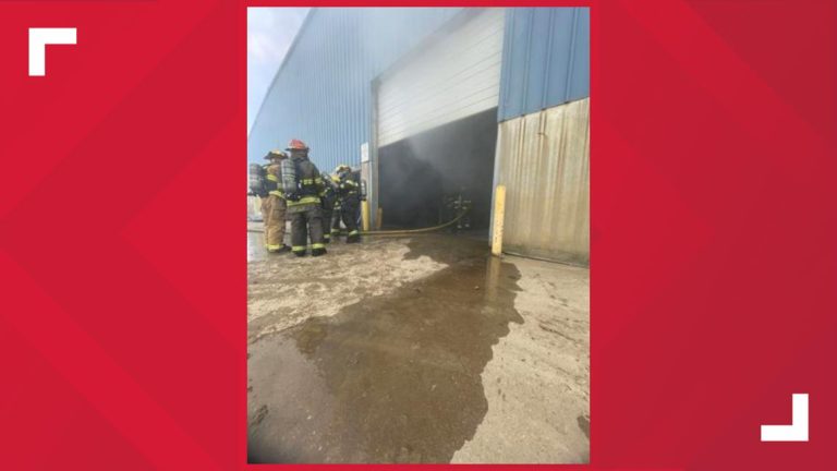 Marshall Fire Department responds to Marshall Pottery fire